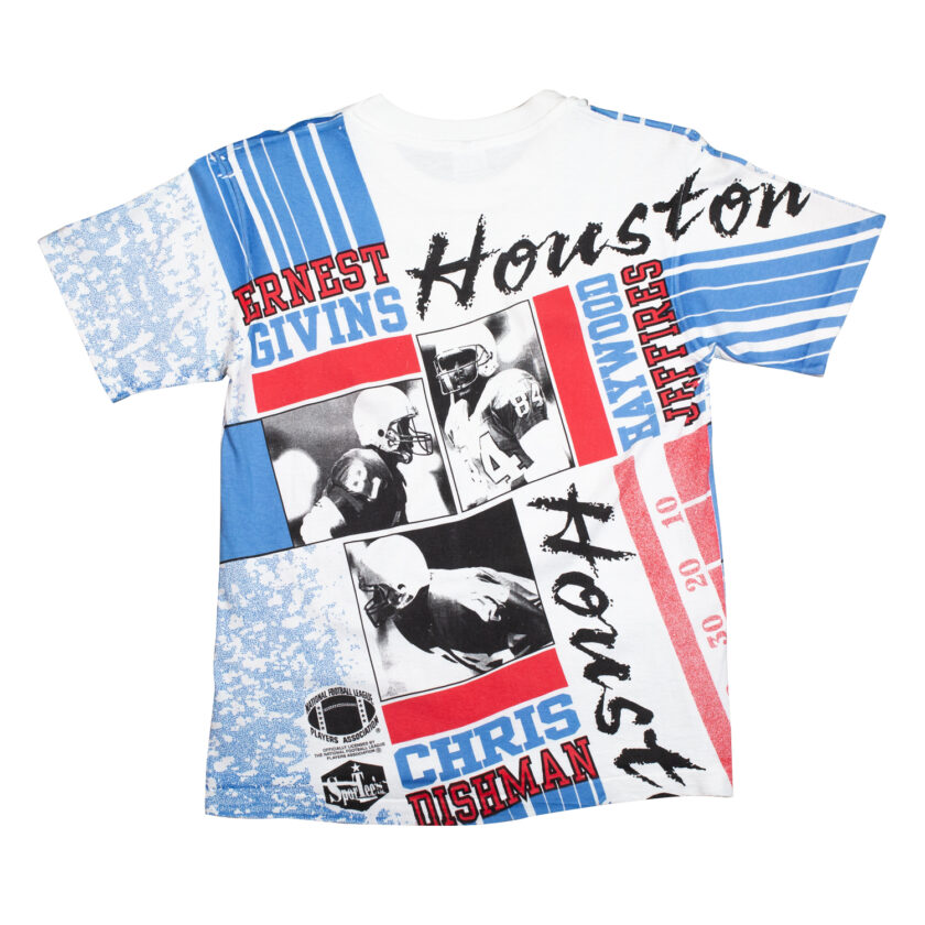 Tee shirt NFL Houston - Ernest Givins 1991