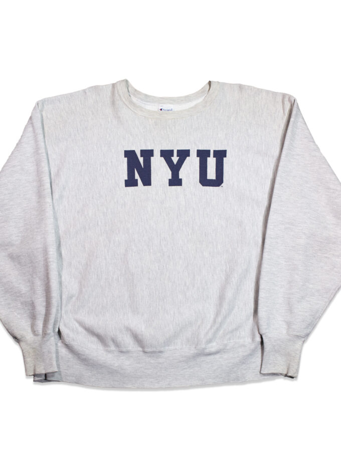 Sweat col rond Champion - New York University 90's