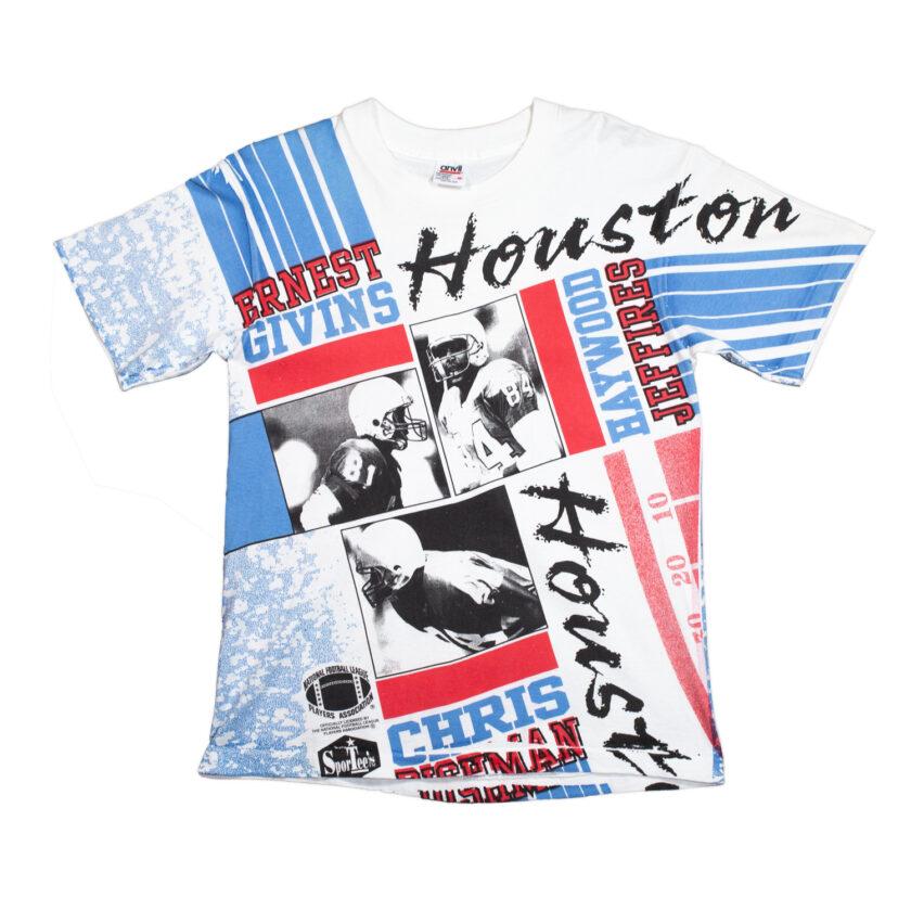 Tee shirt NFL Houston - Ernest Givins 1991