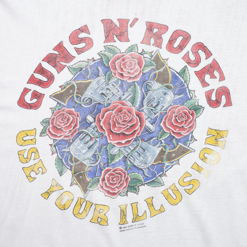 Tee shirt Guns N' Roses - Use your illusion 1991