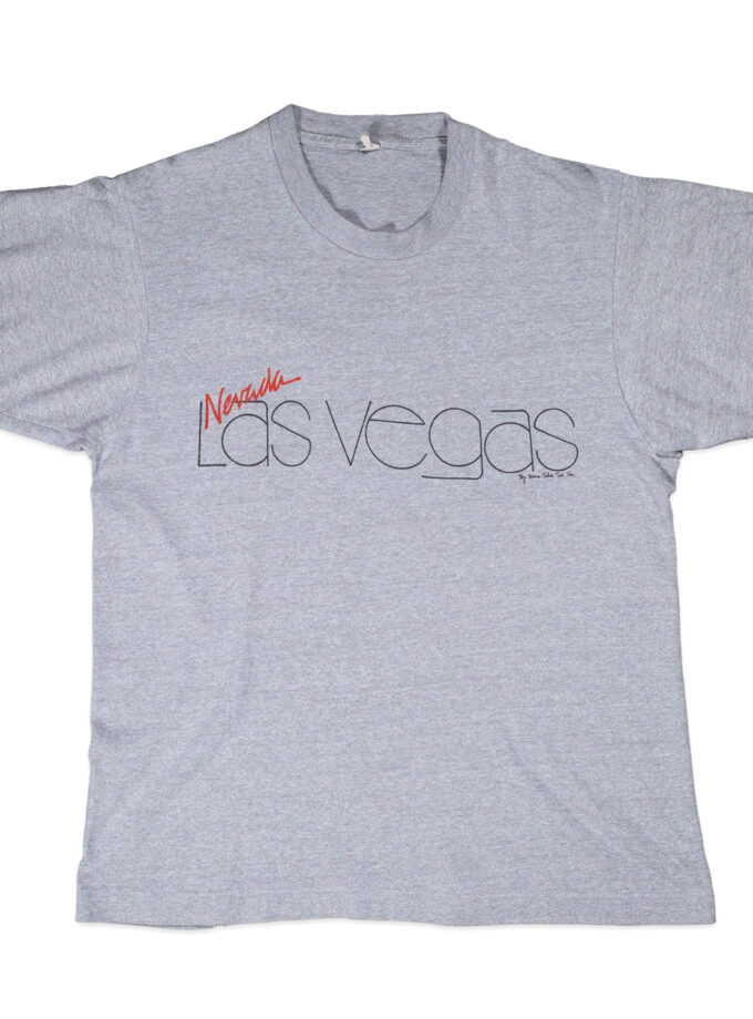 Tee shirt Nevada Las Vegas Single Stitch