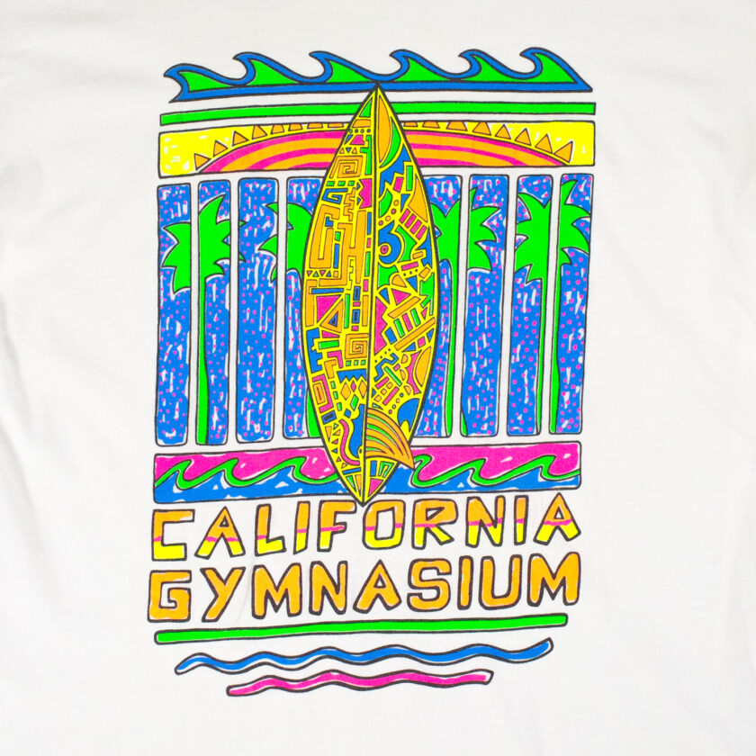 California Gymnasium surf tee - single stitch