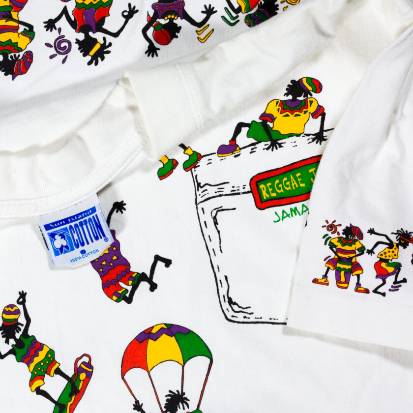 1996 Reggae Jam Jamaica graphic tee