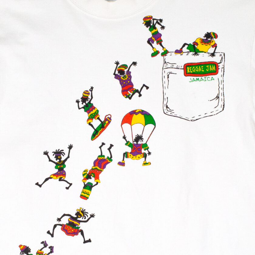 1996 Reggae Jam Jamaica graphic tee