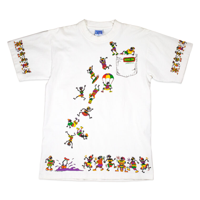 1996 Reggae Jam Jamaica graphic tee